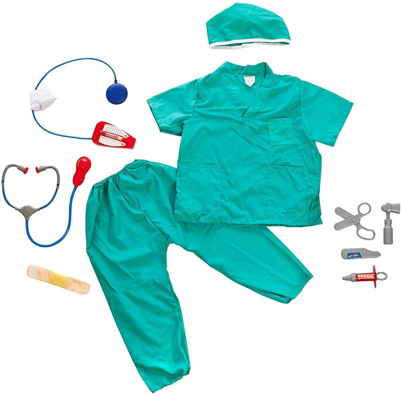 Disfraz y Accesorios Médico Cirujano-3
