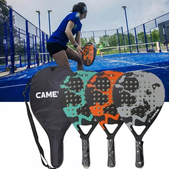 Raqueta Pala Paleta Padel Fibra Carbono 4003 Advanced-1