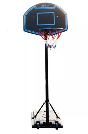 Aro Basketball Pedestal Altura Ajustable 45 cm Negro-0