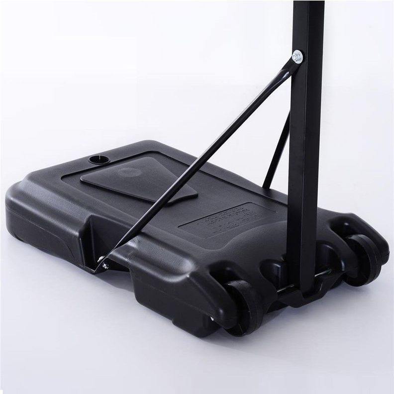 Aro Basketball Pedestal Altura Ajustable 45 cm Negro-2