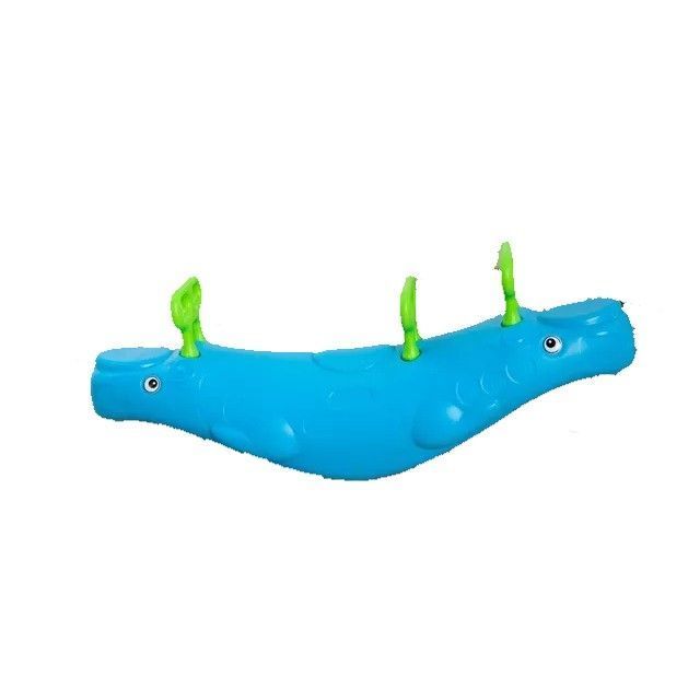 Balancin Triple Hipopotamo Colores Azul