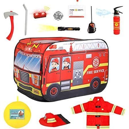 Tienda Camión Disfraz y Accesorios Bombero-0