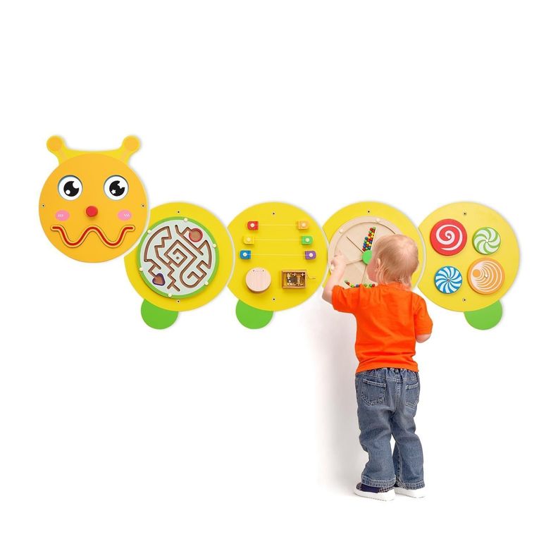 Juego Pared Madera Diseno Cuncuna 130 cm