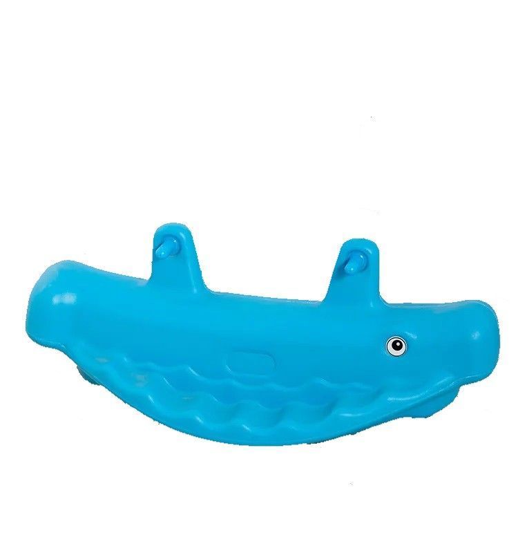 Balancin Doble Pez Colores Azul