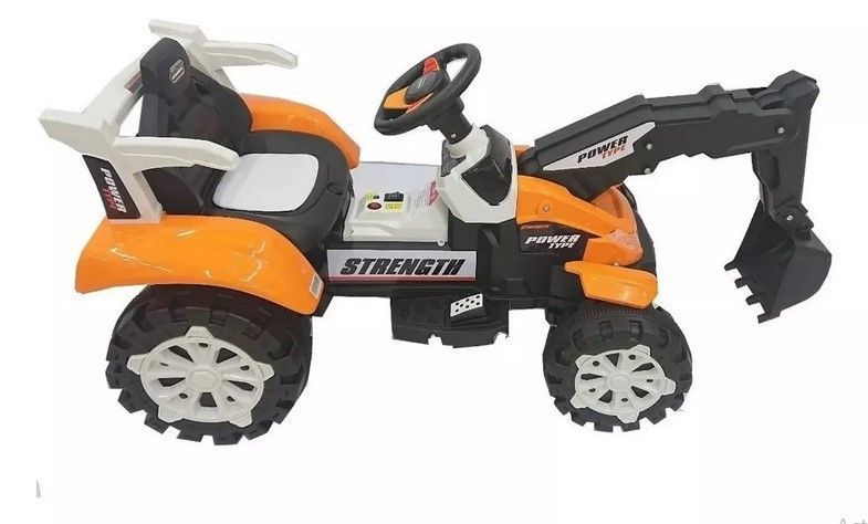 Auto A Batería Construcción Excavadora Eléctrico-1