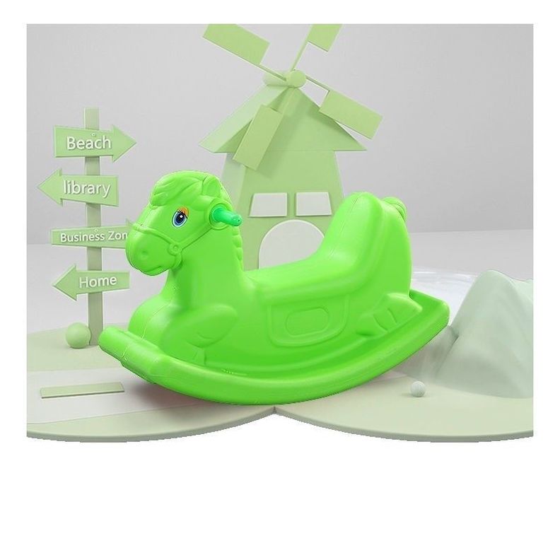 Balancin Individual Caballo Colores Verde