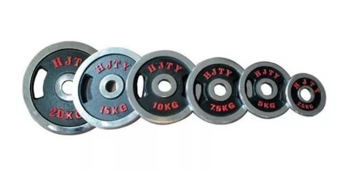 Par Discos 15 Kg Asas Olímpico Cromado Grip-1