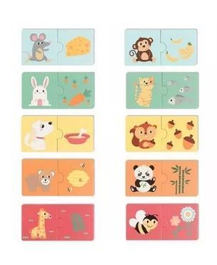 Juego Didáctico Puzzles Asociaciones 3 Cajas Montessori-4