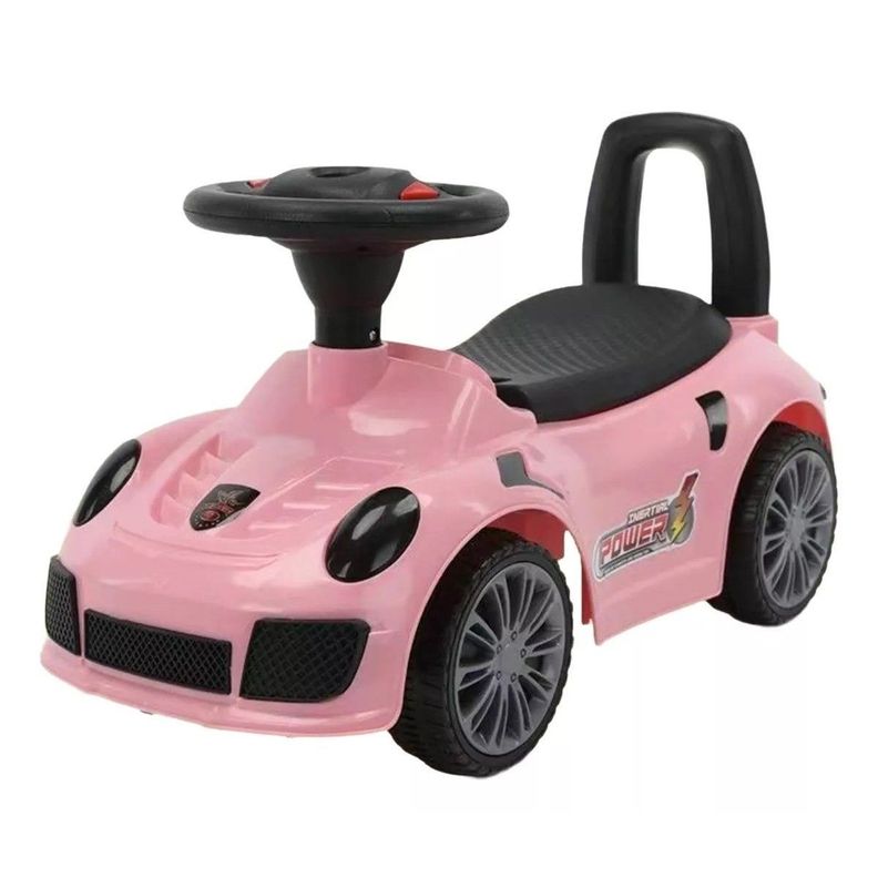 Correpasillos Auto Porshe Compacto Rosado