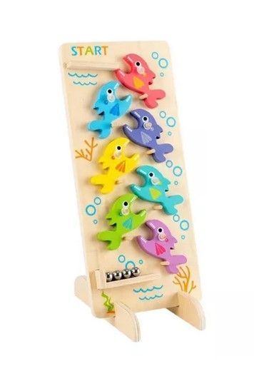 Juego Deslizamiento Autos y Bolitas Peces 2 en 1-1