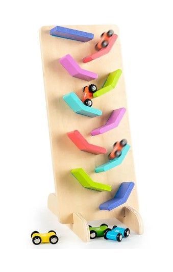 Juego Deslizamiento Autos y Bolitas Peces 2 en 1-2
