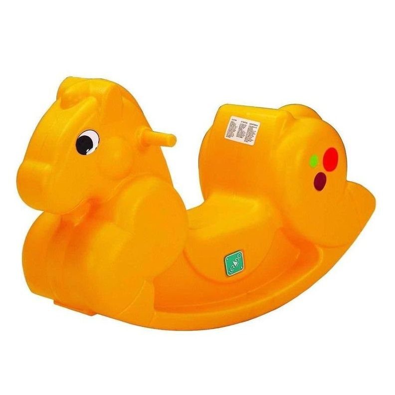 Balancin Individual Caballo Lerado Amarillo