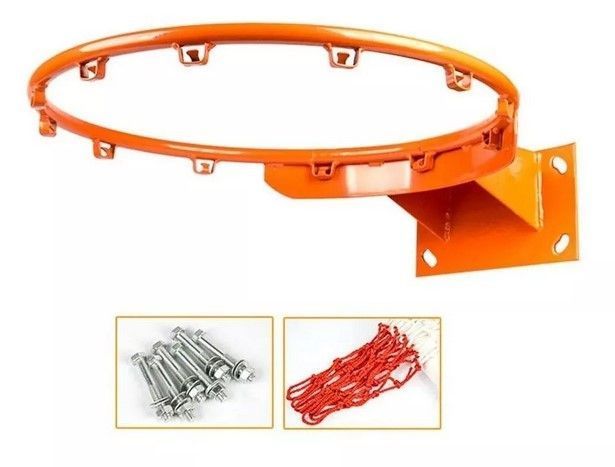Aro Basketball Acero Macizo Solido Profesional Basquetbol-0