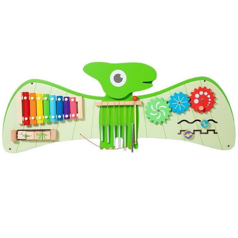 Juego Pared Madera Diseno Pterodactilo
