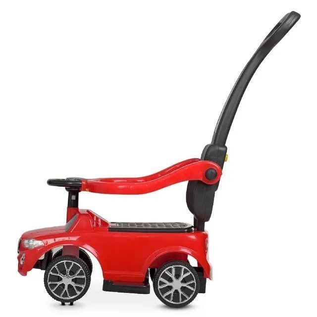 Correpasillos BMW Clásico Empuje Manual Luces y Sonidos Rojo-1