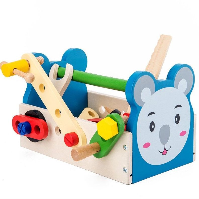 Juego Madera Set Herramientas Caja Xk-103 Koala-0