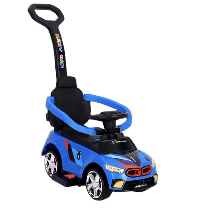 Correpasillos BMW Deportivo Empuje Manual Luces y Sonidos Azul-1