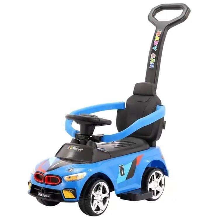 Correpasillos BMW Deportivo Empuje Manual Luces y Sonidos Azul-2
