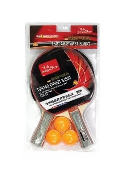 Set 2 Raquetas Ping Pong y 3 Pelotas-1