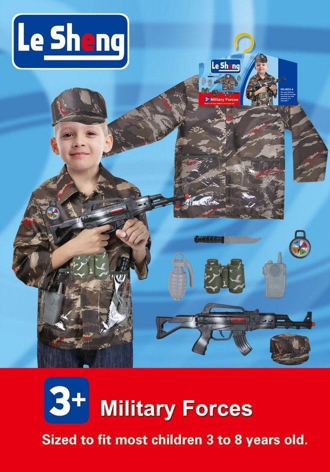 Disfraz y Accesorios Militar-2
