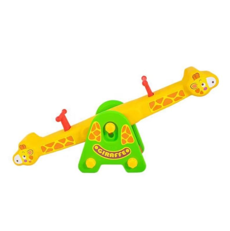 Balancin Eje Doble Jirafas Amarillo