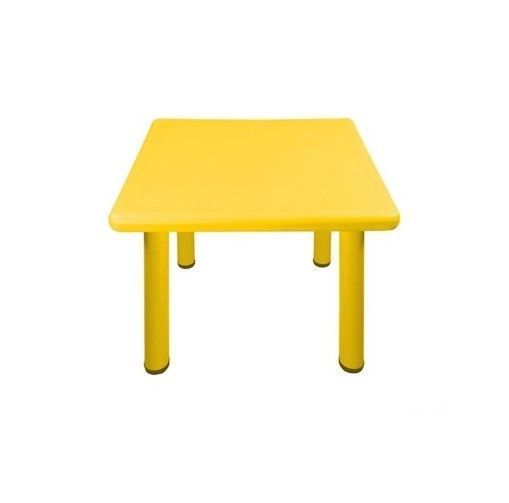 Mesa Infantil Cuadrada Amarilla Amarillo