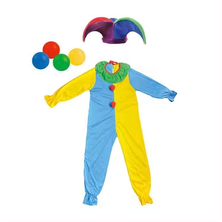 Disfraz y Accesorios Payaso Bufón-1