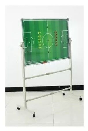 Pizarra Táctica Magnética Fútbol Con Atril Móvil-1