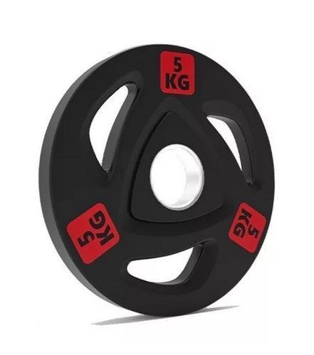 Par Discos 5 Kg Asas Olímpico Acero Pu-0