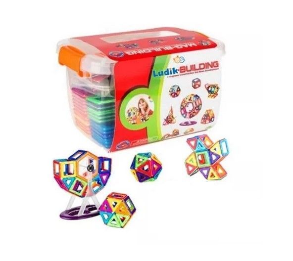 Set Bloques Magneticos 158 Piezas