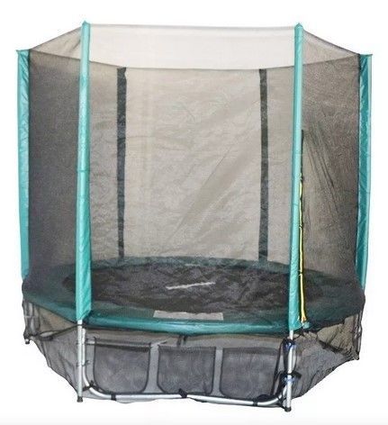 Cama Elástica Reforzada 2.44m Todo Incluido-0