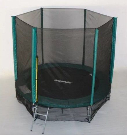 Cama Elástica Reforzada 2.44m Todo Incluido-4