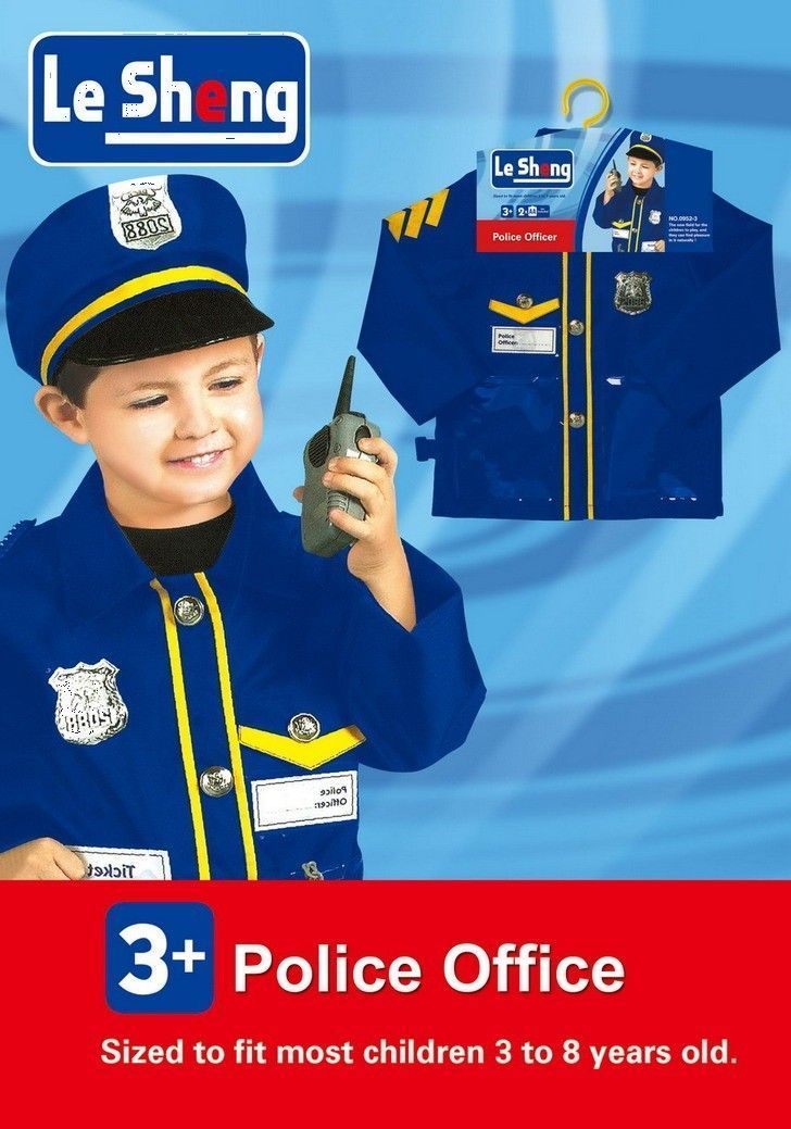 Disfraz y Accesorios Policía-2