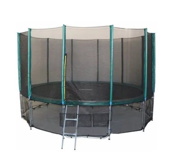 Cama Elástica Reforzada 4.27m Todo Incluido-0
