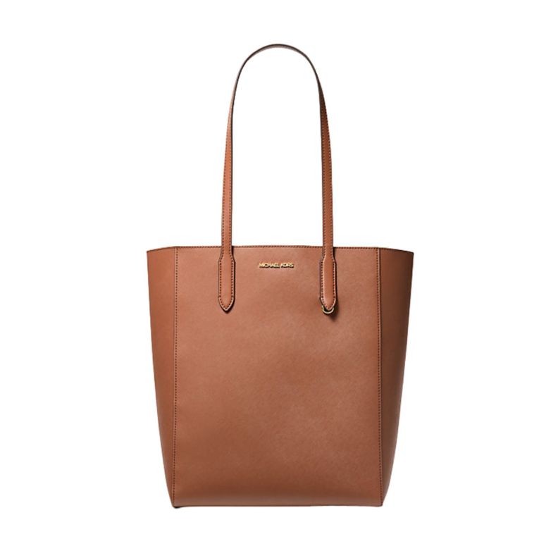 Tote Michael Kors Vincent con tarjetero café Camel-1