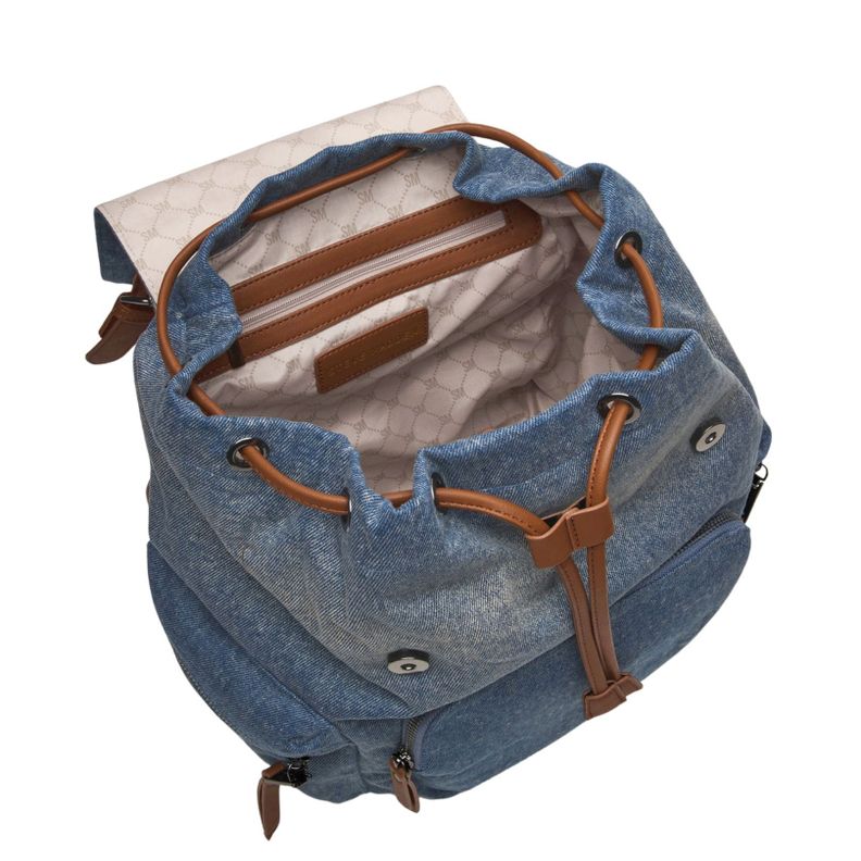 Mochila Solly Steve Madden Denim Fabric-1