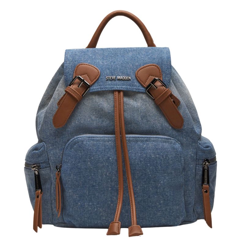 Mochila Solly Steve Madden Denim Fabric-3