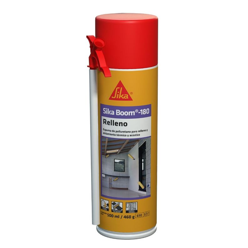Sika Boom 180 Espuma De Poliuretano Autoexpansiva 500ml