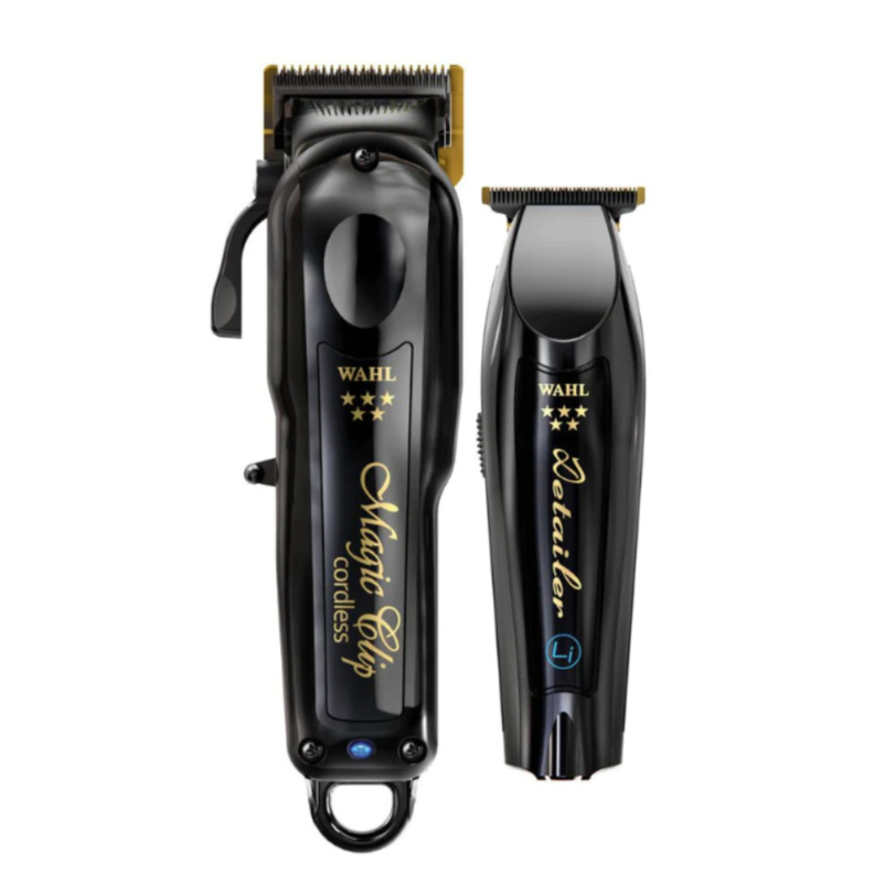 Wahl Pro Combo Negro Magic Clip y Detailer Li Inalámbrico -0