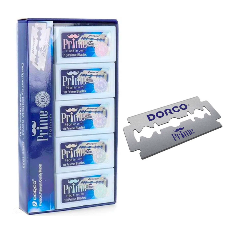 Hojillas Dorco Prime Platinum Para Navaja 100 Filos-0