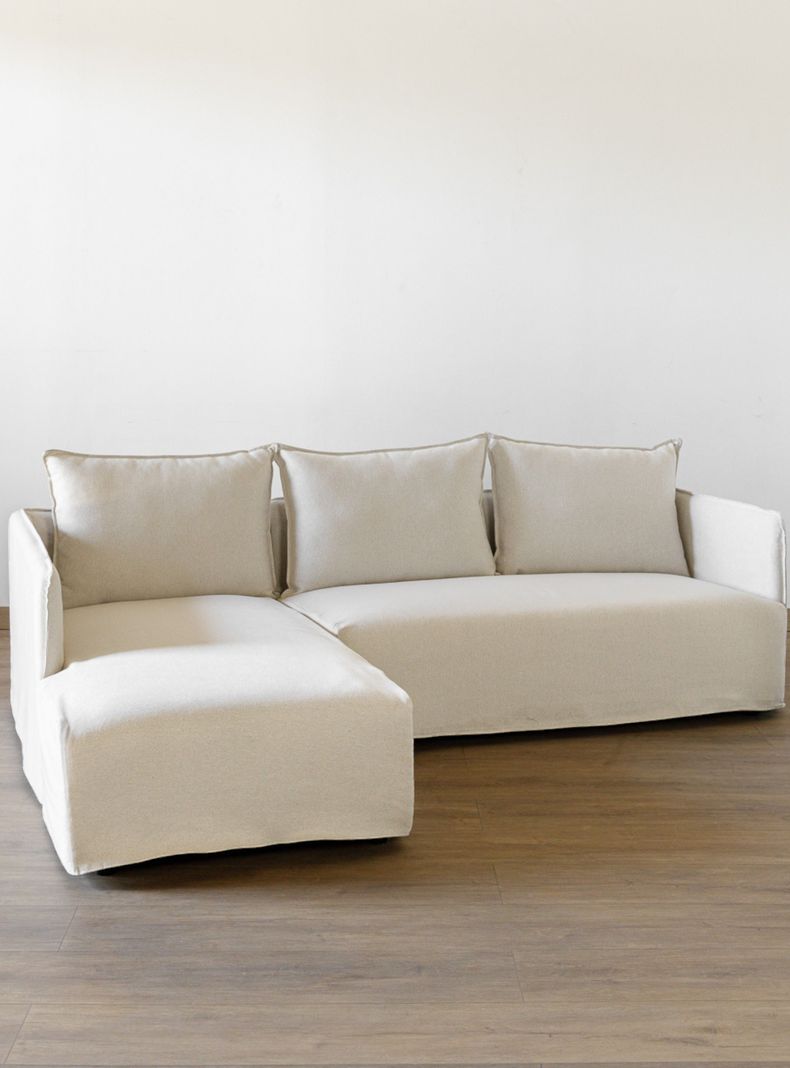 Sofa Seccional Carim  Izquierdo Beige-1
