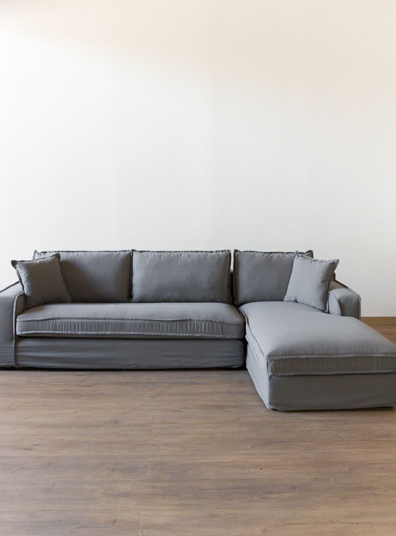 Sofa Sven Seccional Derecho Gris H New-1