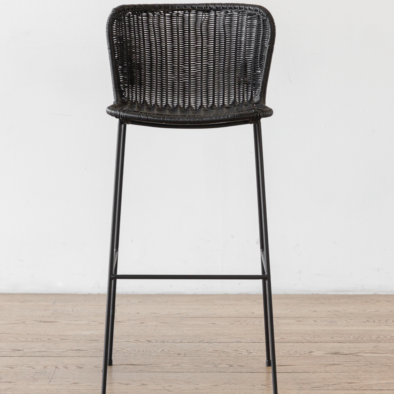 Taburete Golfet Negro Alto-6