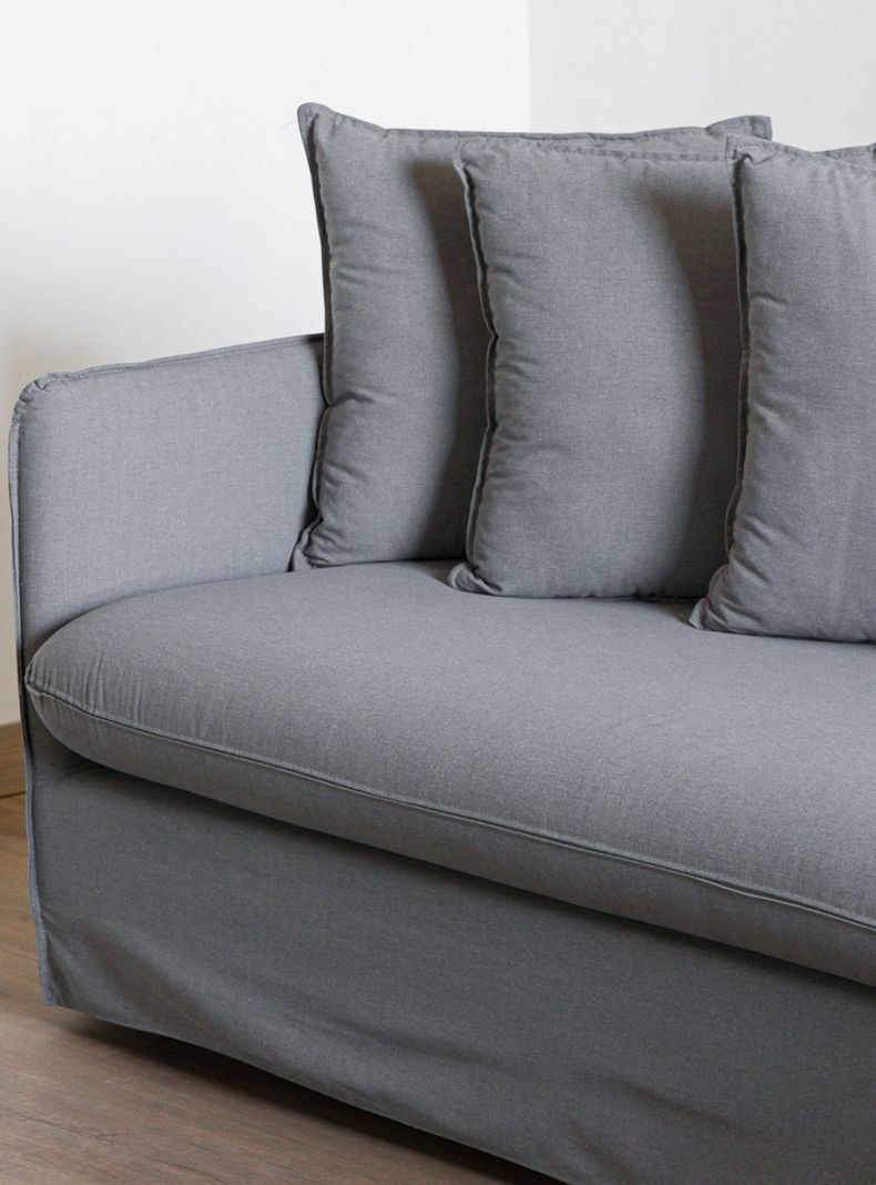Sofa Jacinta Seccional Derecho Gris H New-1