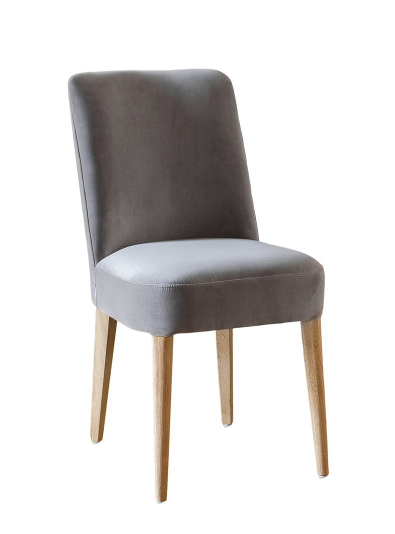 Silla Carmina Velvet Gris-5
