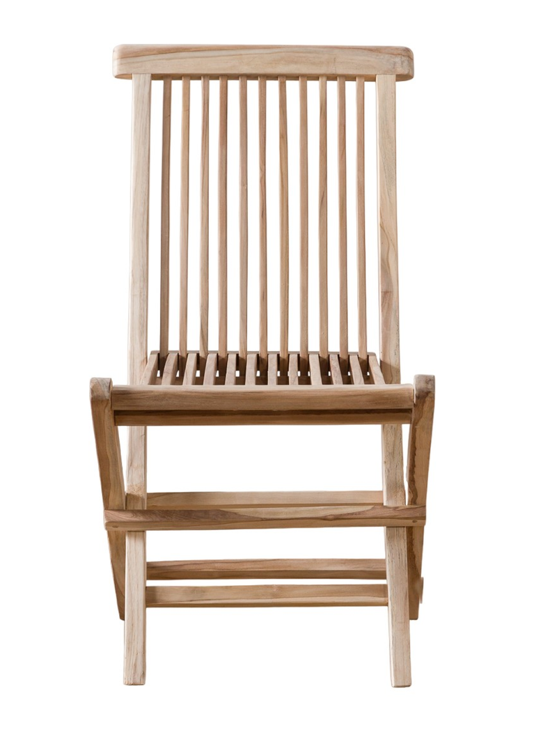 Silla Terraza Zuri Teca Amoble Natural