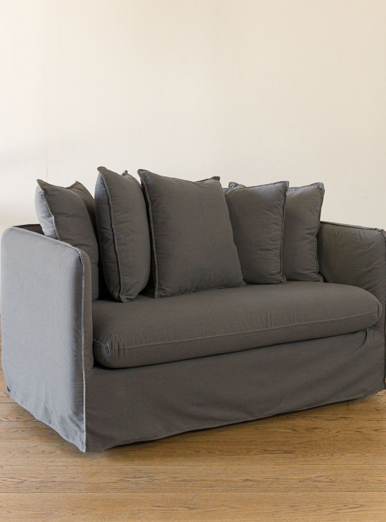 Sofa Jacinta gris 140 H-2