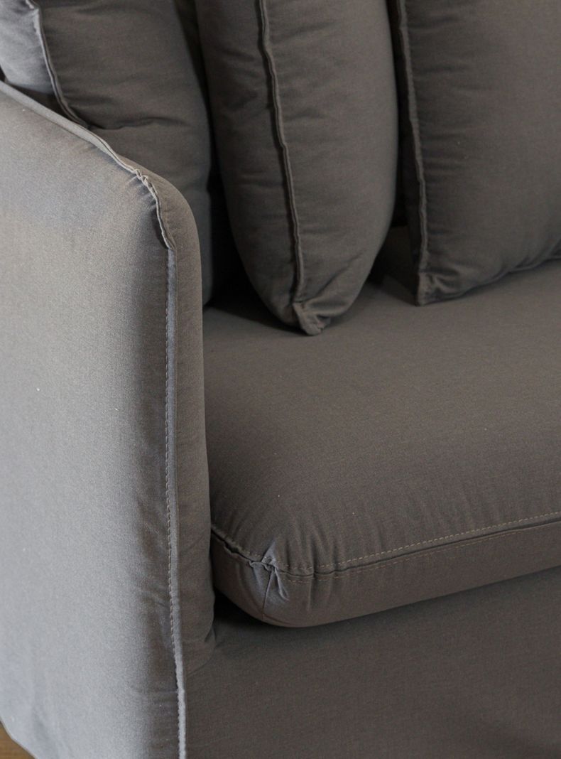 Sofa Jacinta gris 140 H-1