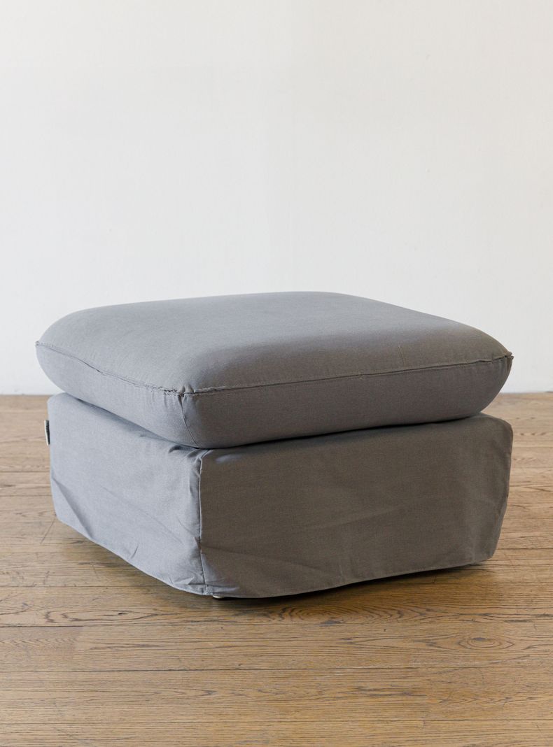 Pouf Jacinta Gris-2