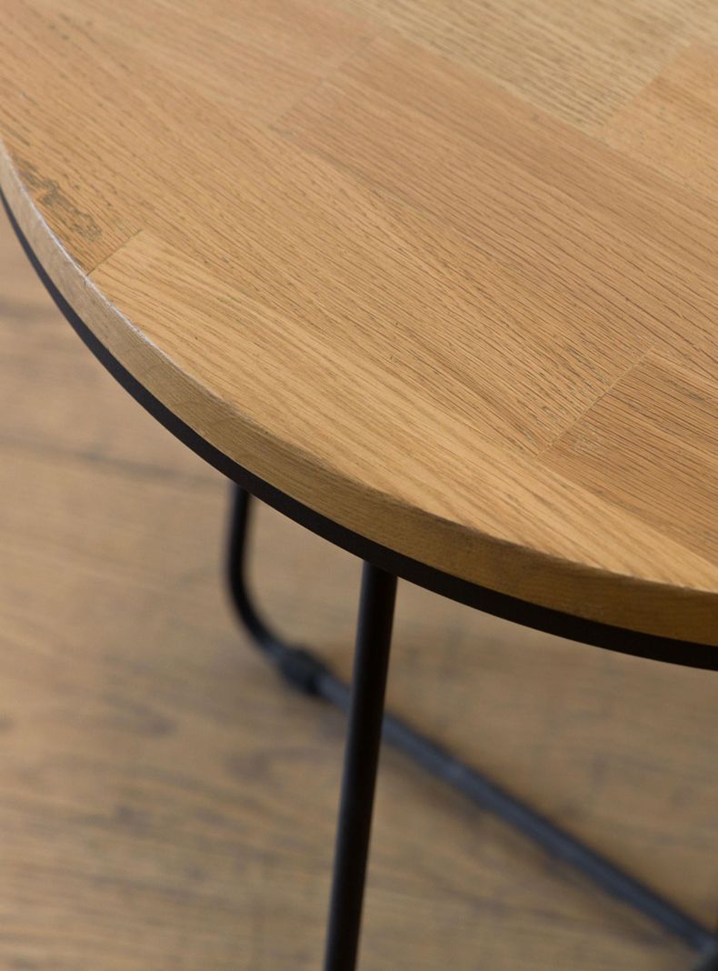 Mesa Lateral Marchena Circular Madera V 45-2